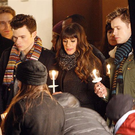 lea michele cory monteith funeral